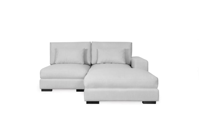 Dubai Divansoffa Vänster - Ljusgrå - Divansoffor & schäslongsoffa - 2 sits soffa med divan