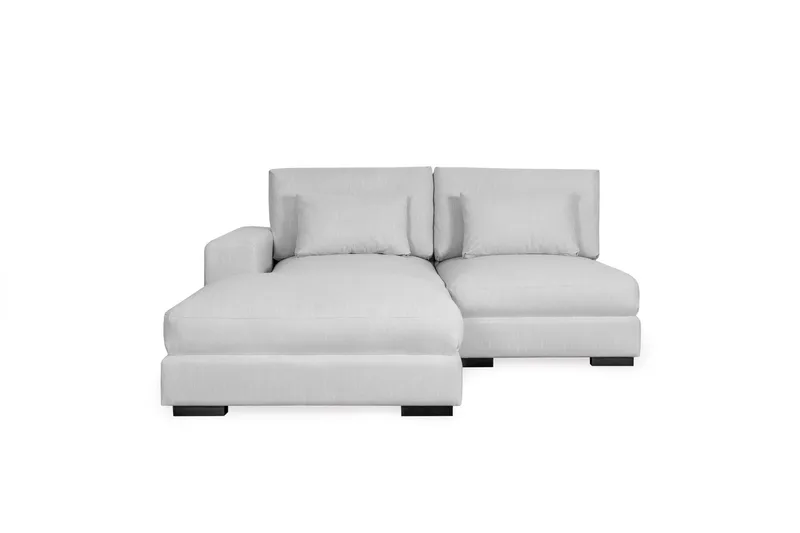 Dubai Divansoffa Vänster, Ljusgrå