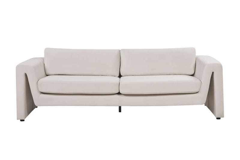 Durran Soffa 3-sits, Beige/Svart