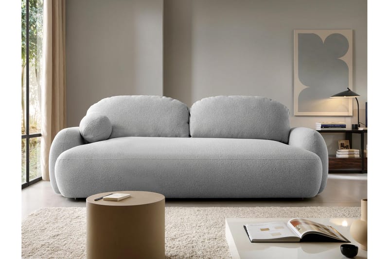 Efrem Bäddsoffa 3-sits, Beige