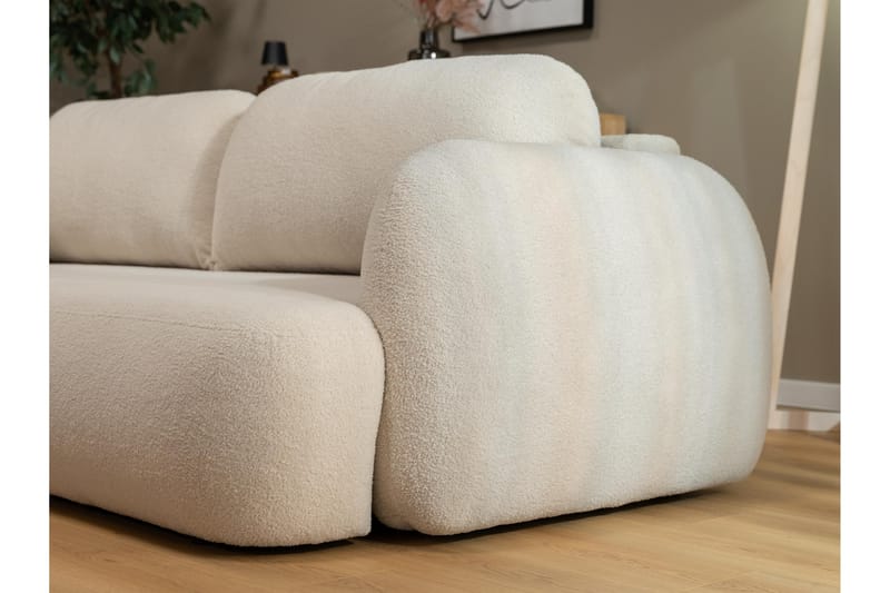 Efrem Bäddsoffa 3-sits - Brun - Möbler - Soffa - Bäddsoffa