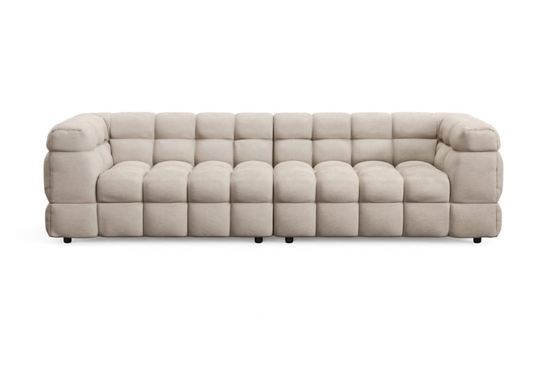 Elise 4-sits Bubblig Soffa, Beige