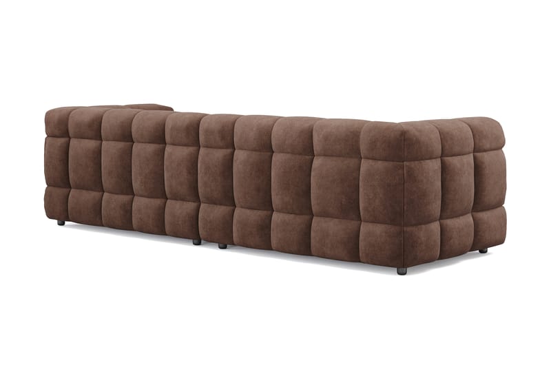 Elise 4-sits Bubblig Soffa - Brun - Möbler - Soffa - 4 sits soffa