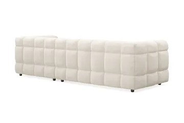 Elise 4-sits Bubblig Soffa med Divan Höger - Beige - Möbler - Soffa - Divansoffor & schäslongsoffa