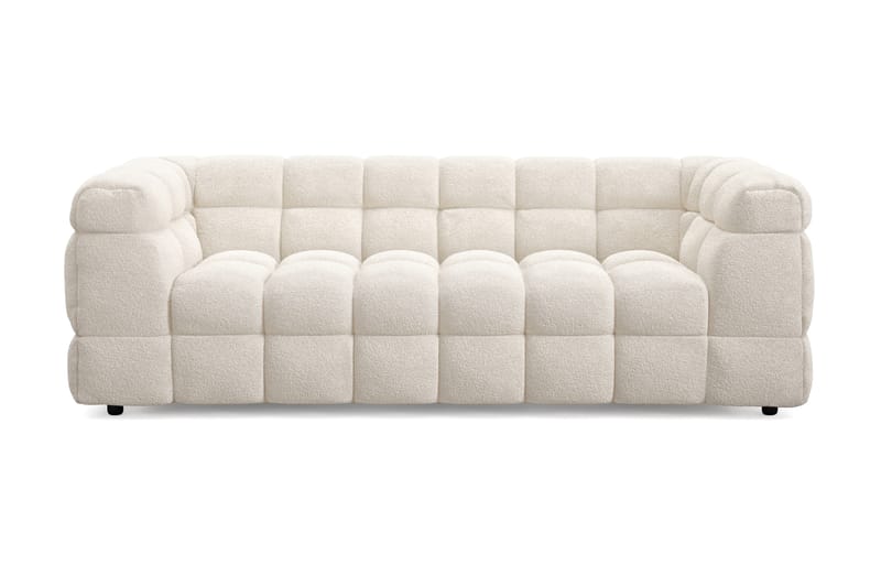 Elise Bubblig Soffgrupp 3-sits Soffa + Fåtölj - Beige - Möbler - Soffa - Soffgrupp