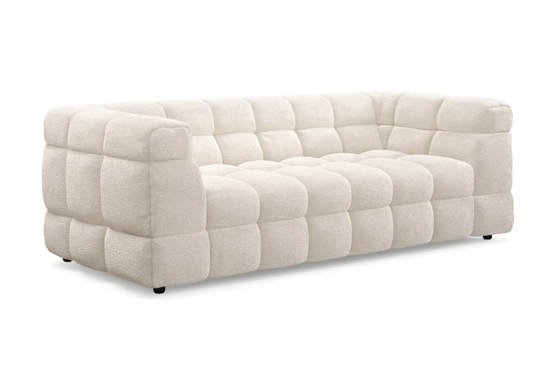 Elise Bubblig Soffgrupp 3-sits Soffa + Fåtölj - Beige - Möbler - Soffa - Soffgrupp