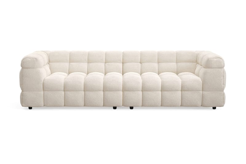 Elise Bubblig Soffgrupp 4-sits Soffa + Fåtölj - Beige - Möbler - Soffa - Soffgrupp