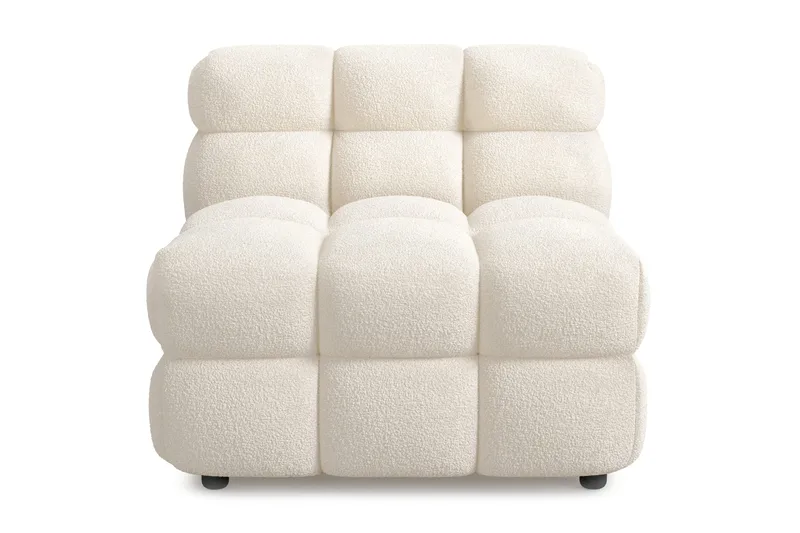 Elise Bubblig Soffgrupp 4-sits Soffa + Fåtölj - Beige - Möbler - Soffa - Soffgrupp