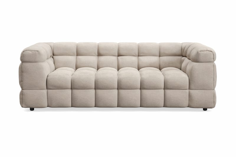 Elise Bubblig Soffgrupp 4-sits Soffa + Fåtölj - Beige - Möbler - Soffa - Soffgrupp