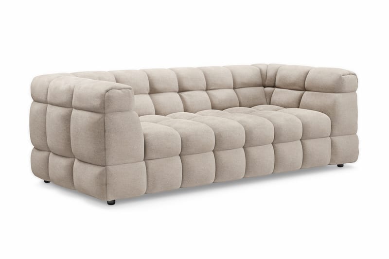 Elise Bubblig Soffgrupp 4-sits Soffa + Fåtölj - Beige - Möbler - Soffa - Soffgrupp