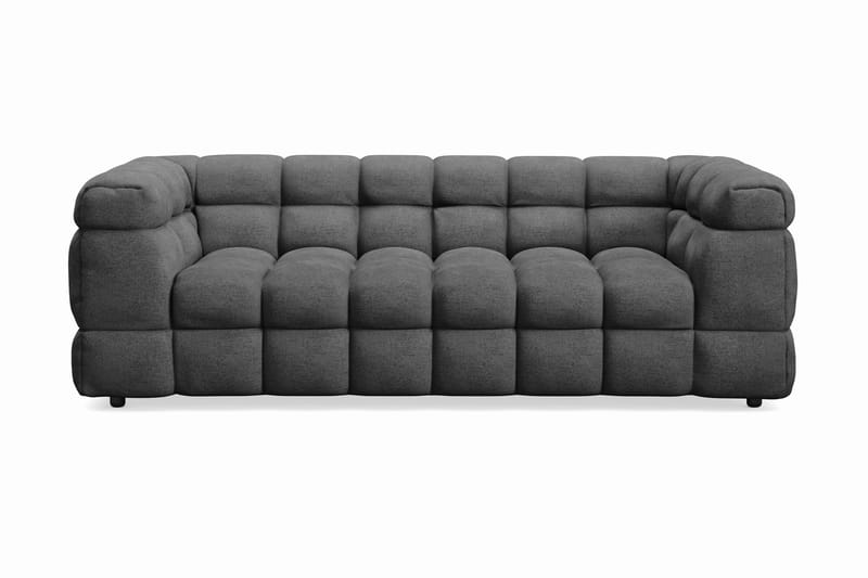 Elise Bubblig Soffgrupp 4-sits Soffa + Fåtölj - Mörkgrå - Möbler - Soffa - Soffgrupp