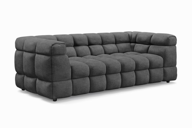 Elise Bubblig Soffgrupp 4-sits Soffa + Fåtölj - Mörkgrå - Möbler - Soffa - Soffgrupp