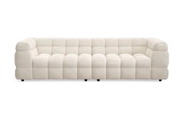 Elise Bubblig Soffgrupp 4-sits Soffa + Fåtölj - Beige - Möbler - Soffa - Soffgrupp