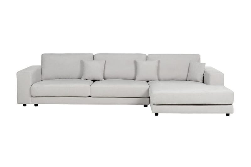 Ersi Hörnsoffa 4-sits, Grå/Svart