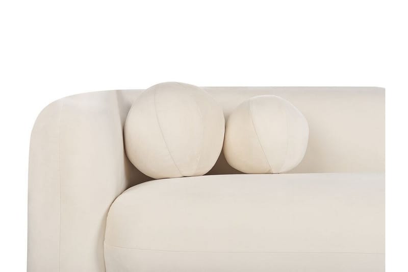 Fabion Soffa 3-sits - Cream - Möbler - Soffa - Sammetssoffa