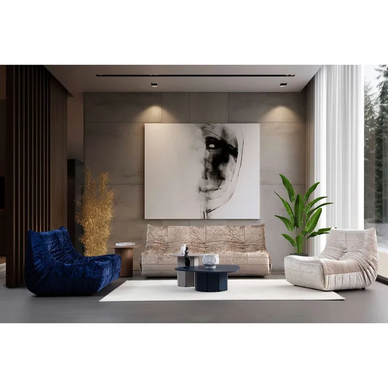 Feylorin 2-sits Soffa - Blå - Möbler - Soffa - 2 sits soffa