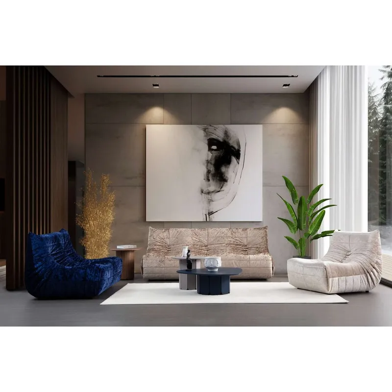 Feylorin 2-sits Soffa - Blå - Möbler - Soffa - 2 sits soffa