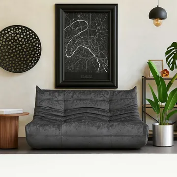 Feylorin 2-sits Soffa - Grafitgrå - Möbler - Soffa - 2 sits soffa