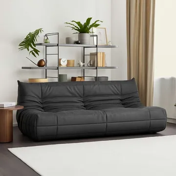 Feylorin 3-sits Soffa - Mörkgrå - Möbler - Soffa - 3 sits soffa
