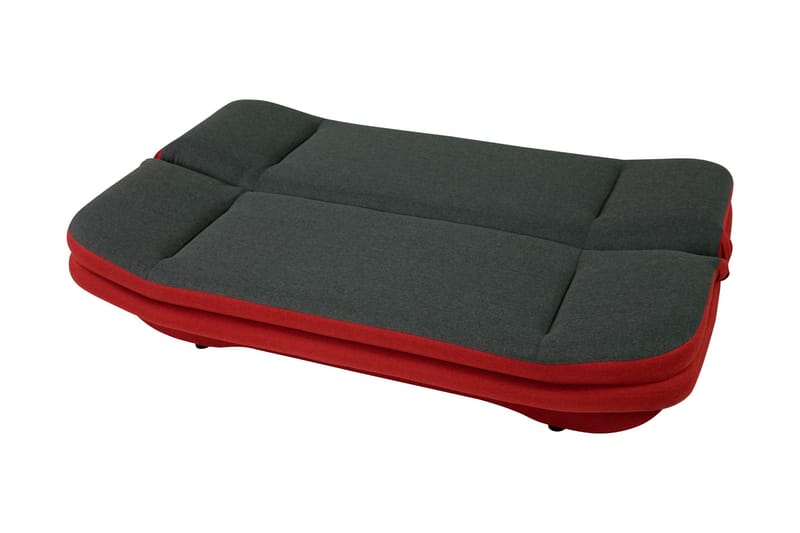 Figurelle 2-sits Fällbar Bäddsoffa 130x190 cm med Förvaring i Tyg - Beige - Möbler - Soffa - Bäddsoffa