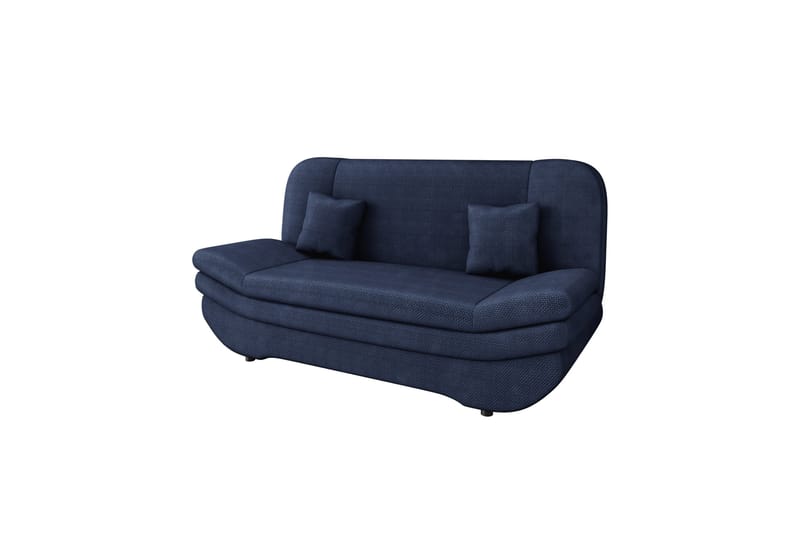 Figurelle Bäddsoffa 2-sits i Chenille - Blå - Möbler - Soffa - Bäddsoffa