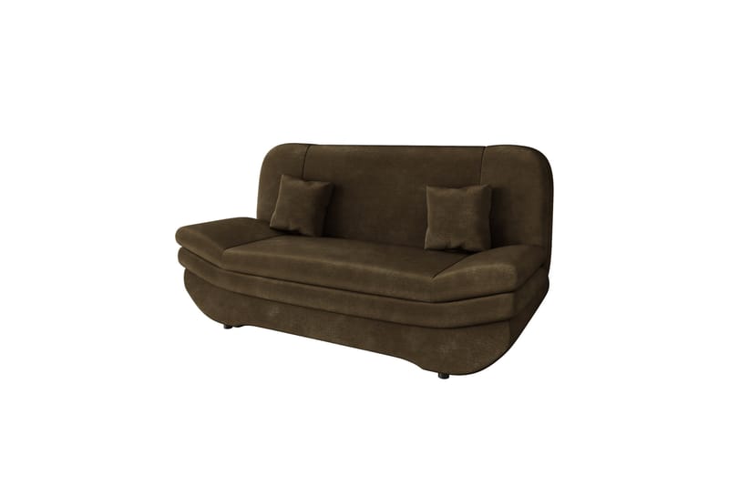 Figurelle Bäddsoffa 2-sits i Sammet - Brun - Möbler - Soffa - Bäddsoffa