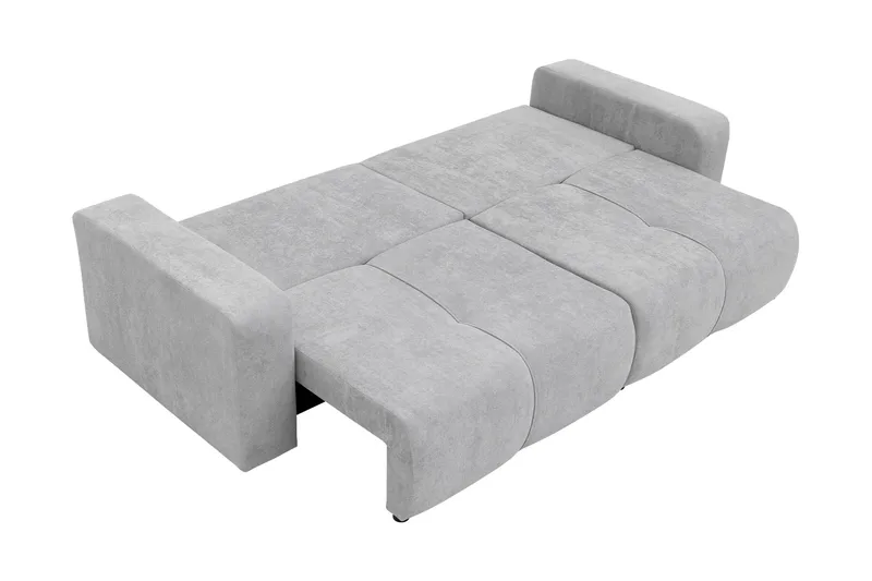 Flo 3-sits Bäddsoffa med Förvaring i Tyg - Beige - Möbler - Soffa - Bäddsoffa