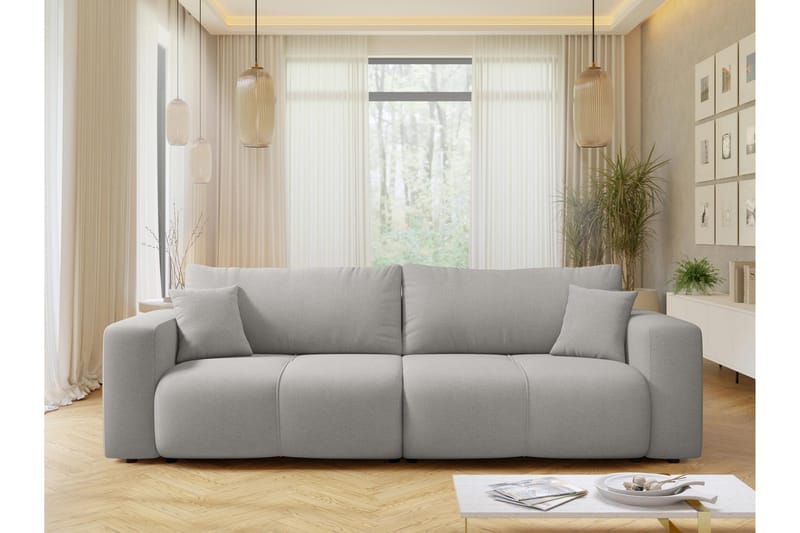 Flo Bäddsoffa 3-sits - Grå - Möbler - Soffa - Bäddsoffa