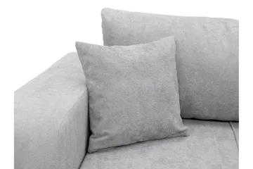 Flo Bäddsoffa 3-sits i Plysch - Gul - Möbler - Soffa - Bäddsoffa
