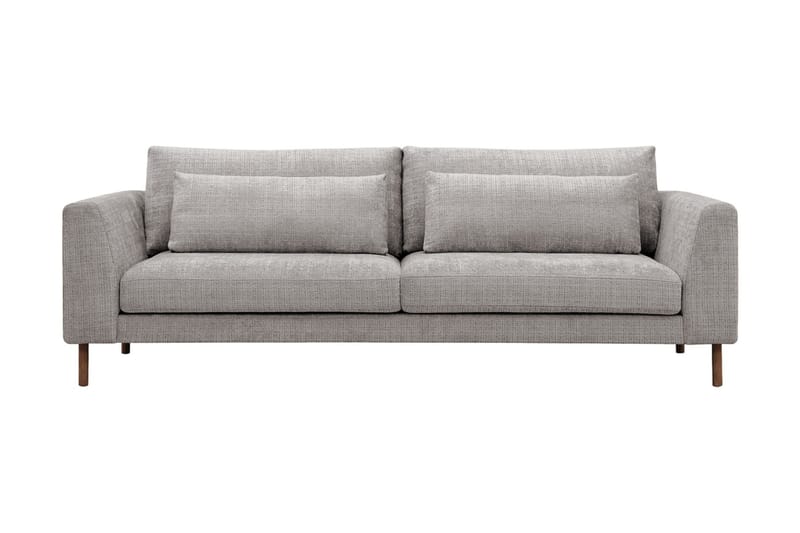 Florenz 3-sits Soffa i Chenille - Ljusgrå - Möbler - Soffa - 3 sits soffa