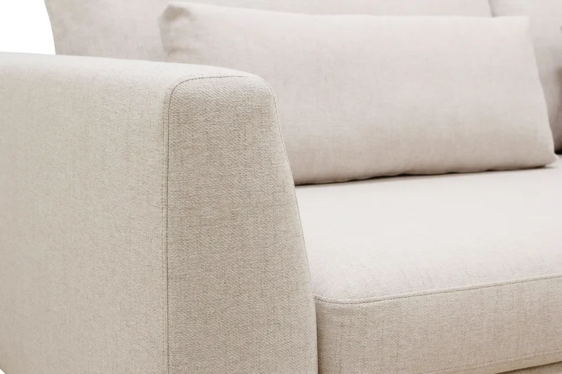 Florenz 3-sits Tygsoffa - Beige - Möbler - Soffa - 3 sits soffa