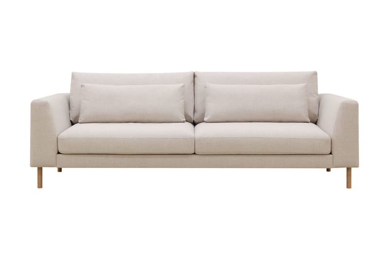 Florenz 3-sits Tygsoffa - Beige - Möbler - Soffa - 3 sits soffa