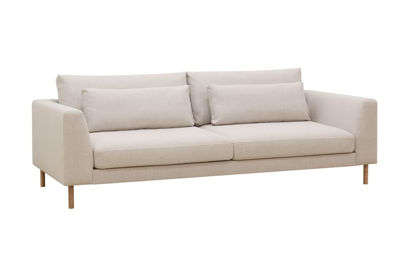 Florenz 3-sits Tygsoffa - Beige - Möbler - Soffa - 3 sits soffa