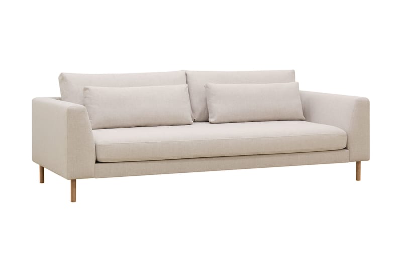 Florenz 3-sits Tygsoffa - Beige - Möbler - Soffa - 3 sits soffa