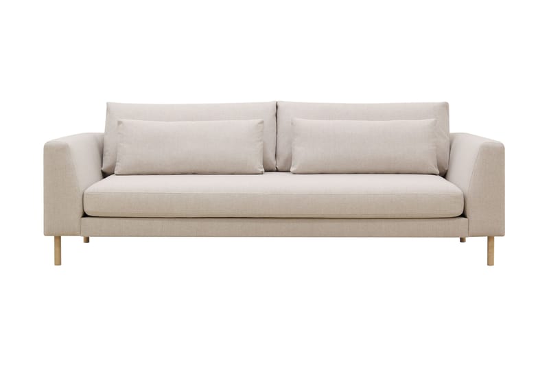 Florenz 3-sits Tygsoffa - Beige - Möbler - Soffa - 3 sits soffa