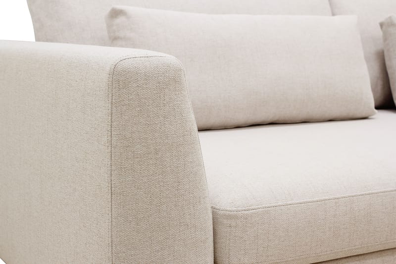 Florenz 3-sits Tygsoffa - Beige - Möbler - Soffa - 3 sits soffa