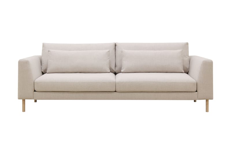 Florenz 3-sits Tygsoffa - Beige - Möbler - Soffa - 3 sits soffa