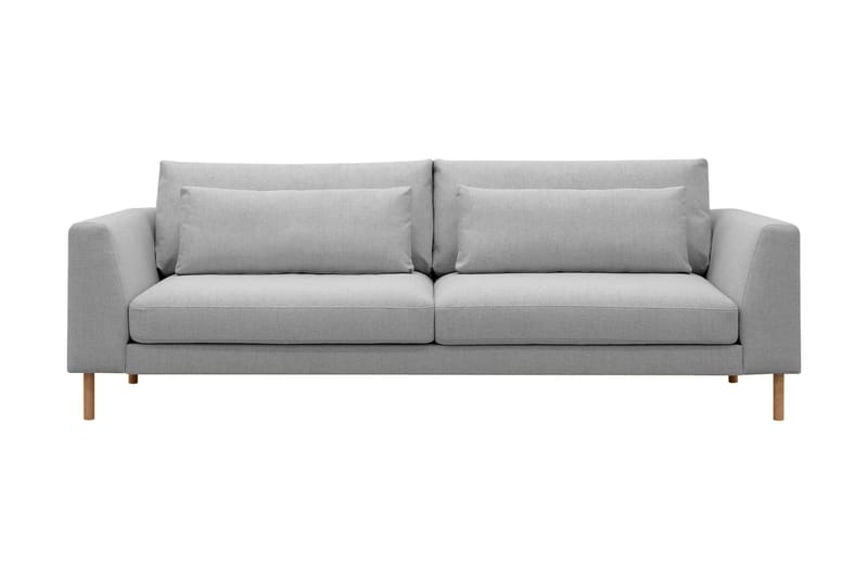 Florenz 3-sits Tygsoffa - Ljusgrå - Möbler - Soffa - 3 sits soffa