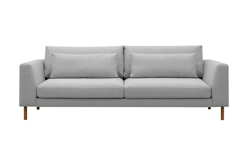 Florenz 3-sits Tygsoffa - Ljusgrå - Möbler - Soffa - 3 sits soffa