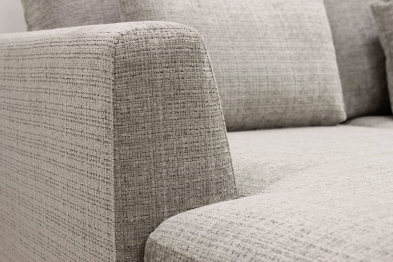 Florenz 4-sits U-Soffa med Divan Vänster - Grå/Beige - Möbler - Soffa - U-soffa