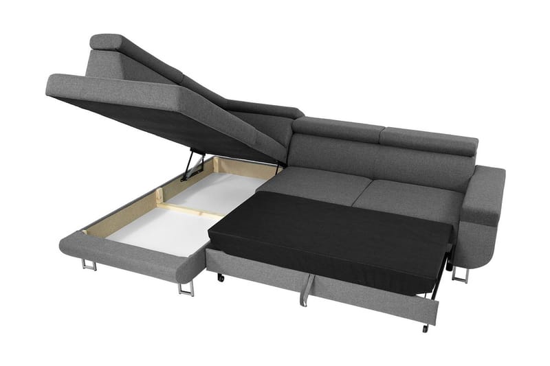 Fonti 3-sits Bäddsoffa - Svart - Möbler - Soffa - Bäddsoffa