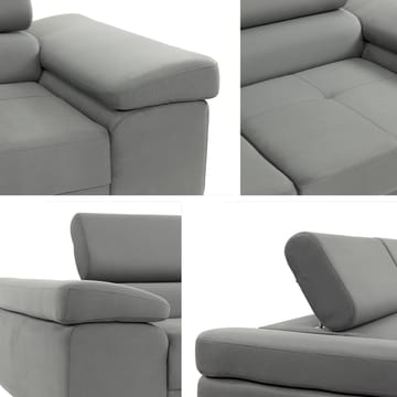 Gabina 3-sits Soffa - grå - Möbler - Soffa - 3 sits soffa