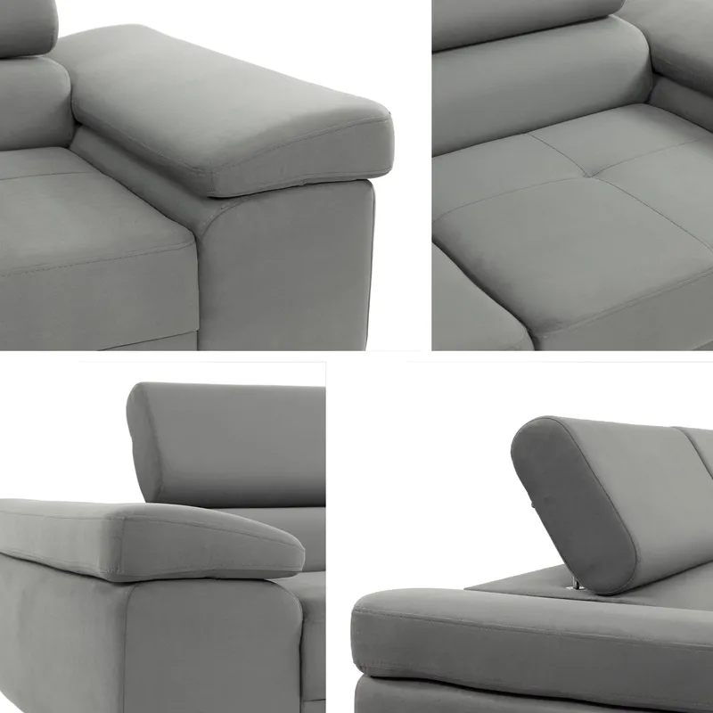 Gabina 3-sits Soffa - svart - Möbler - Soffa - 3 sits soffa