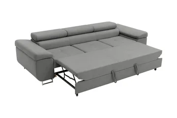 Gabina Bäddsoffa 3-sits i Konstläder - Brun - Möbler - Soffa - Bäddsoffa
