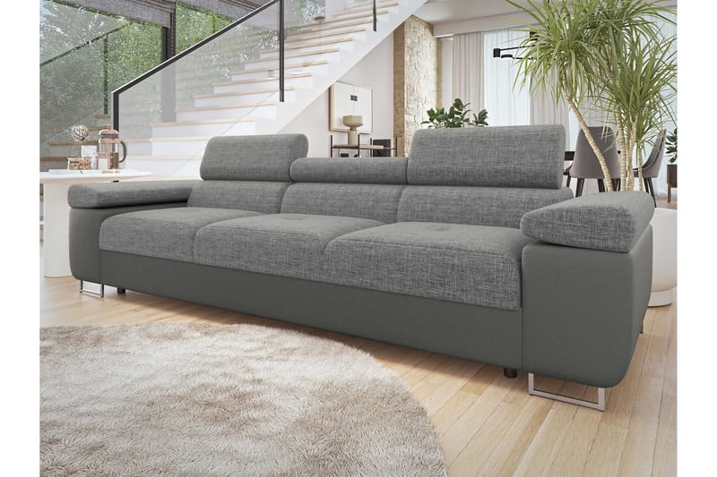 Gabina Soffa 3-sits - Beige/Grå - Möbler - Soffa - Skinnsoffor