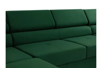 Gabina Soffa med Divan och Schäslong 4-sits - Beige/Grå - Möbler - Soffa - Skinnsoffor