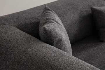 Gio 3-sits Soffa - Antracit - Möbler - Soffa - 3 sits soffa