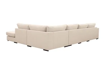 Grande 5-sits Soffa med Schäslong Höger - Beige Tyg - Möbler - Soffa - Divansoffor & schäslongsoffa