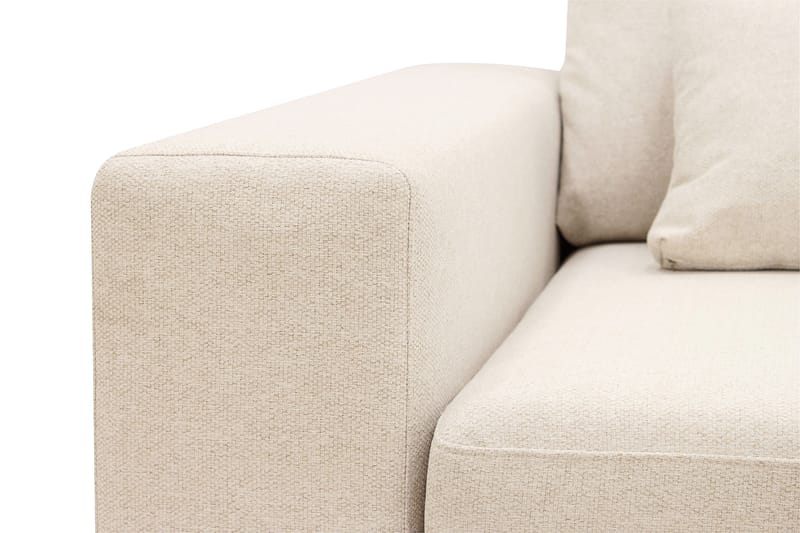 Grande 5-sits Soffa med Schäslong Höger - Beige Tyg - Möbler - Soffa - Divansoffor & schäslongsoffa