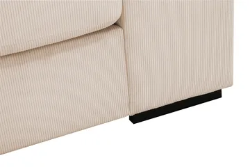 Grande 5-sits Soffa med Schäslong Vänster - Beige Manchester - Möbler - Soffa - Divansoffor & schäslongsoffa